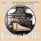 Locatelli: Sonatas for Flute, etc / Schonbrunn Ensemble