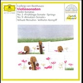 Beethoven: Violin Sonata No.5, No.9 / Yehudi Menuhin(vn), Wilhelm Kempff(p)