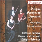 ƥ꡼ʡ/Trios for Piano, Flute and Bassoon - Beethoven, Donizetti, Kuhlau Katerina Zaitseva, Dennette Derby Mc Dermott, Douglas Bakenhus[CR125]