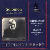The Piano Library - Tchaikovsky, Brahms: Concertos / Solomon