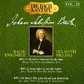 シュトゥットガルト・バッハ・コレギウム/Die Bach Kantate Vol.28 / Arleen Auger(S), Wolfgang ...