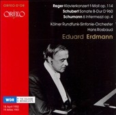 ɥȡȥޥ/Reger Piano Concerto Op.114 Schubert Piano Sonata D.960, etc[C722071DR]