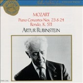 Mozart: Piano Concertos nos 23 & 24, Rondo / Rubinstein