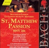 Edition Bachakademie Vol 74 - St. Matthew Passion BWV 244