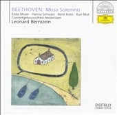 ʡɡС󥹥/Beethoven Missa Solemnis Op.123 / Leonard Bernstein(cond), ACO, Edda Moser(S), etc[4695462]