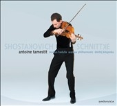 Schnittke: Viola Concerto; Shostakovich: Viola Sonata Op.147 / Antoine Tamestit(va), Dimitri Kitayenko(cond), Warsaw PO, Markus Hadulla(p)