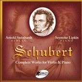 Schubert: Complete Works for Violin & Piano -Duo D.574 Op.162, Rondo D.895 Op.70, etc / Arnold Steinhardt(vn), Seymour Lipkin(p)