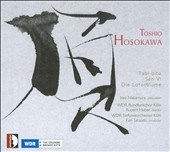 Toshio Hosokawa: Tabi-bito, Sen VI, Die Lotosblume (2000-2006) / Ken Takaseki(cond), WDR SO, Isao Nakamura(perc), etc