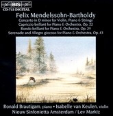 Mendelssohn: Concerto for Violin & Piano, etc / Markiz