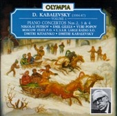 Kabalevsky Vol 4 - Piano Concertos no 2, 3 & 4 Kabalevsky Vol 4 - Piano Concertos no 2, 3 & 4