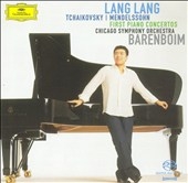 Tchaikovsky: Piano Concerto No.1; Mendelssohn: Piano Concerto No.1  / Lang Lang(p), Daniel Barenboim(cond), Chicago Symphony Orchestra