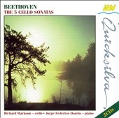 Beethoven: The 5 Cello Sonatas / Markson, Osorio Beethoven: The 5 Cello Sonatas / Markson, Osorio