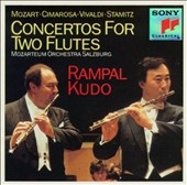 Mozart, Cimarosa, Vivaldi: Flute Concertos / Rampal, Kudo