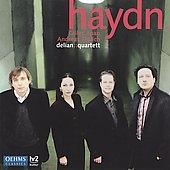 Haydn: String Quartet No.78, No.37, Piano Concerto Hob.18-4, Concerto for Violin, Piano & String Quartets / Delian Quartet, Gilles Apap, Andreas Frolich