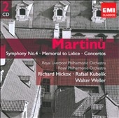 Martinu: Symphony No.4, La Jolla, Les Fresques de Piero della Francesca, etc / Walter Weller(cond), Royal Liverpool PO, etc Martinu: Symphony No.4, La Jolla, Les Fresques de Piero della Francesca, etc / Walter Weller(cond), Royal Liverpool PO, etc