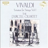 Vivaldi: Sonatas for Strings Vol 1 / Purcell Quartet
