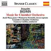 Joaquim Homs: Chamber Music Joaquim Homs: Chamber Music