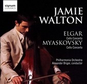 Elgar: Cello Concerto Op.85; N.Myaskovsky: Cello Concerto Op.66 (9/13-14/2006) / Jamie Walton(vc), Alexander Briger(cond), Philharmonia Orchestra