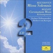 إ٥ȡե󡦥/Beethoven Missa Solemnis Op.123, Mozart / Coronation Mass / Herbert von Karajan(cond), BPO, Gundula Janowitz(S), etc[4530162]