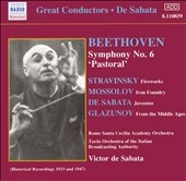 Sabata, Victor de/Italian Broadcasting Authority Orchestra/Sabata, Victor de/Santa Cecilia Academy O/Beethoven Symphony No 6[8110859]