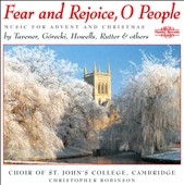 Fear and Rejoice, O People - Music for Advent and Christmas 