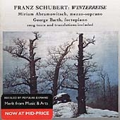 Merit - Schubert: Winterreise / Abramowitsch, Barth