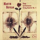 Boykan: Elegy, Epithalamion, String Quartet no 4