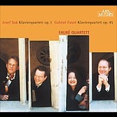 Suk: Piano Quartet Op.1; Faure: Piano Quartet No.2 Op.45 / Faure Quartett