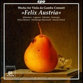 Felix Austria - Works for Viola da Gamba Consort