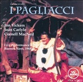 Leoncavallo: I Pagliacci / Bartoletti, Vickers