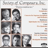 Society of Composers Inc - Transcendencies - Fortner, et al