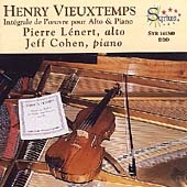Vieuxtemps: Complete Works for Viola & Piano / Lenert, Cohen
