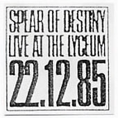 Live At The Lyceum 22.12.85 Live At The Lyceum 22.12.85