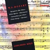 Mozart: Concertos for Oboe, Flute-Harp, etc / Concerto Koeln