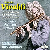 Vivaldi: 6 Concertos for Flute Op.10, Flute Concerto RV.440 / Jennifer Stinton, Harry Christophers, Concertgebouw Chamber Orchestra
