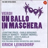 Verdi: Un Ballo In Maschera / Erich Leinsdorf, RCA Italiana Opera Orchestra and Chorus, Leontyne Price, Carlo Bergonzi, etc