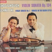 Schnittke, Shostakovich: Violin Sonatas / Dubinsky, Edlina