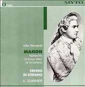 Massenet: Manon - Highlights / Guarnieri, Di Stefano, Favero Massenet: Manon - Highlights / Guarnieri, Di Stefano, Favero