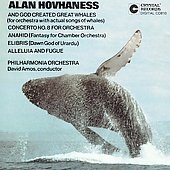 Hovhaness: And God Created Great Whales, etc / David Amos