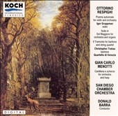 Respighi: Poema autunnale, etc / Barra, San Diego CO Respighi: Poema autunnale, etc / Barra, San Diego CO