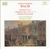 J. C. Bach: Sinfonias, Vol. 3 J. C. Bach: Sinfonias, Vol. 3