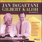 Jan DeGaetani & Gilbert Kalish in Concert Jan DeGaetani & Gilbert Kalish in Concert