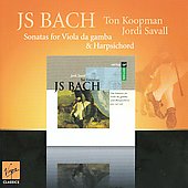J.S.Bach: Sonatas for Viola da Gamba BWV.1027-BWV.1029 / Jordi Savall, Ton Koopman