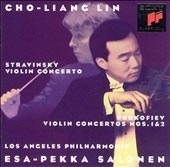 Stravinsky, Prokofiev: Violin Concertos / Lin, Salonen