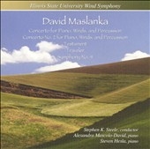 David Maslanda: Concerto for Piano, Winds and Percussion; Concerto No.2 for Piano, Winds and Percussion; etc. David Maslanda: Concerto for Piano, Winds and Percussion; Concerto No.2 for Piano, Winds and Percussion; etc.
