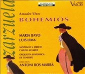 Vives: Bohemios / Ros-Marba, Bayo, Lima, Tenerife Orchestra Vives: Bohemios / Ros-Marba, Bayo, Lima, Tenerife Orchestra
