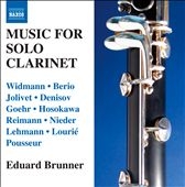 Music for Solo Clarinet - J.Widmann, Berio, Jolivet, etc