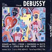 Debussy: Sonate, Syrinx, Chansons, etc / Mefano, Artaud