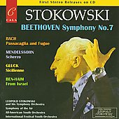 Stokowski: Beethoven Symphony No.7; J.S.Bach: Passacaglia and Fugue, etc / Leopold Stokowski, Symphony of the Air, His Symphony Orchestra,  etc