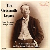 TOWER RECORDS ONLINE㤨Berger, Leon/The Grossmith Legacy / Leon Berger(Br, Selwyn Tillett(p[DDV24109]פβǤʤ2,031ߤˤʤޤ